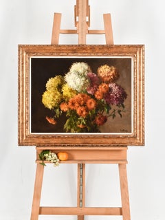 Still life with Chrysanthemums - Chris van der Windt (1877-1952) - Leidse School