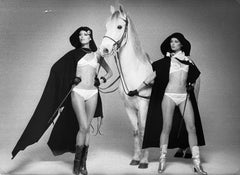 Untitled (Two Models with horse), 1975