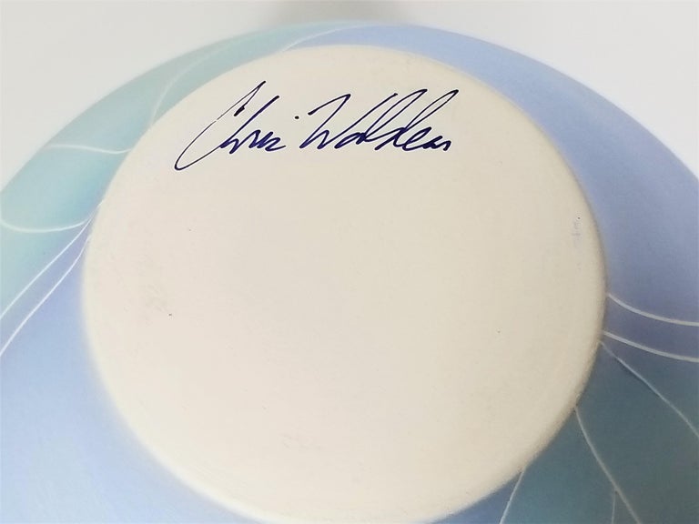 Ceramic Vase, 1970s Signed Chris Waldear For Sale 9