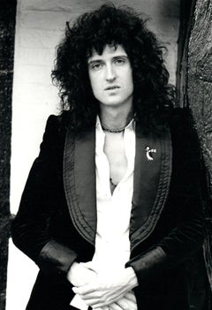 Brian May of Queen Candid Vintage Original Photograph