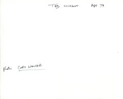 Ted Nugent Performing in Headband Vintage Original Photograph