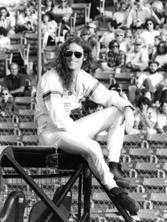 Ted Nugent Smiling in Racing Jumpsuit Retro Original Photograph