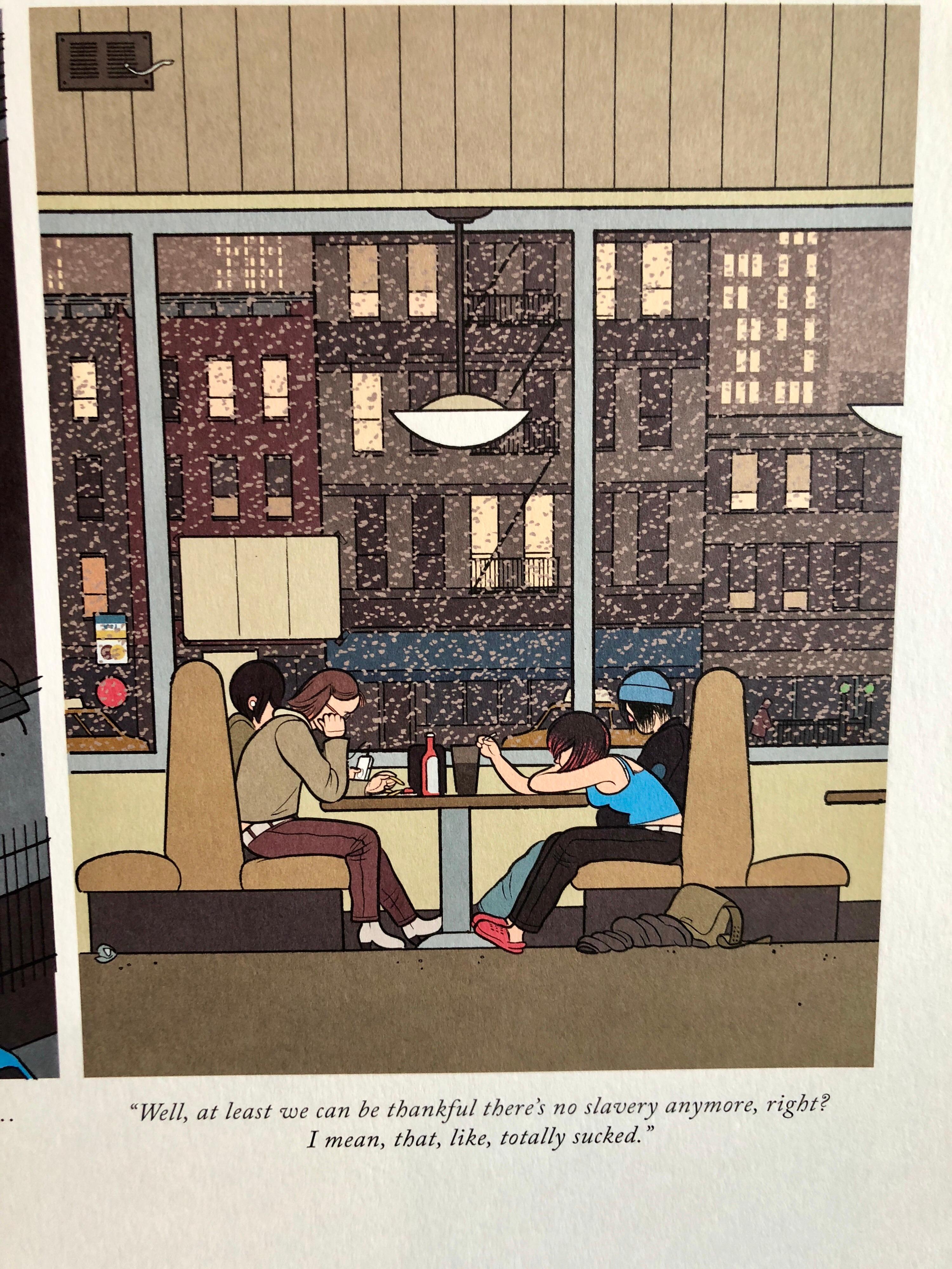 Chris Ware New Yorker Cartoonist - Édition limitée du tirage Thanksgiving NYC 3