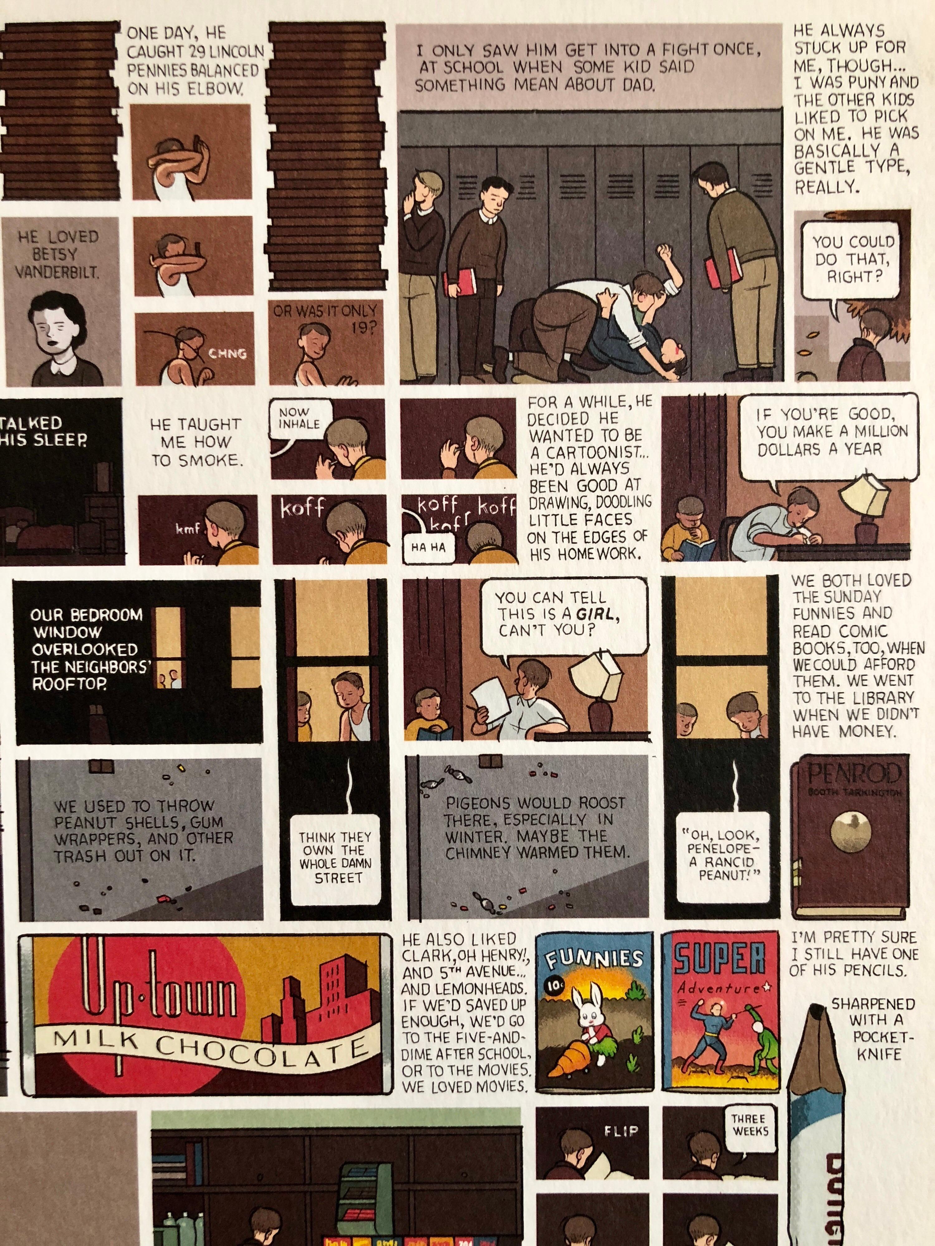 Chris Ware New Yorker Cartoonist - Édition limitée du tirage Thanksgiving NYC 3