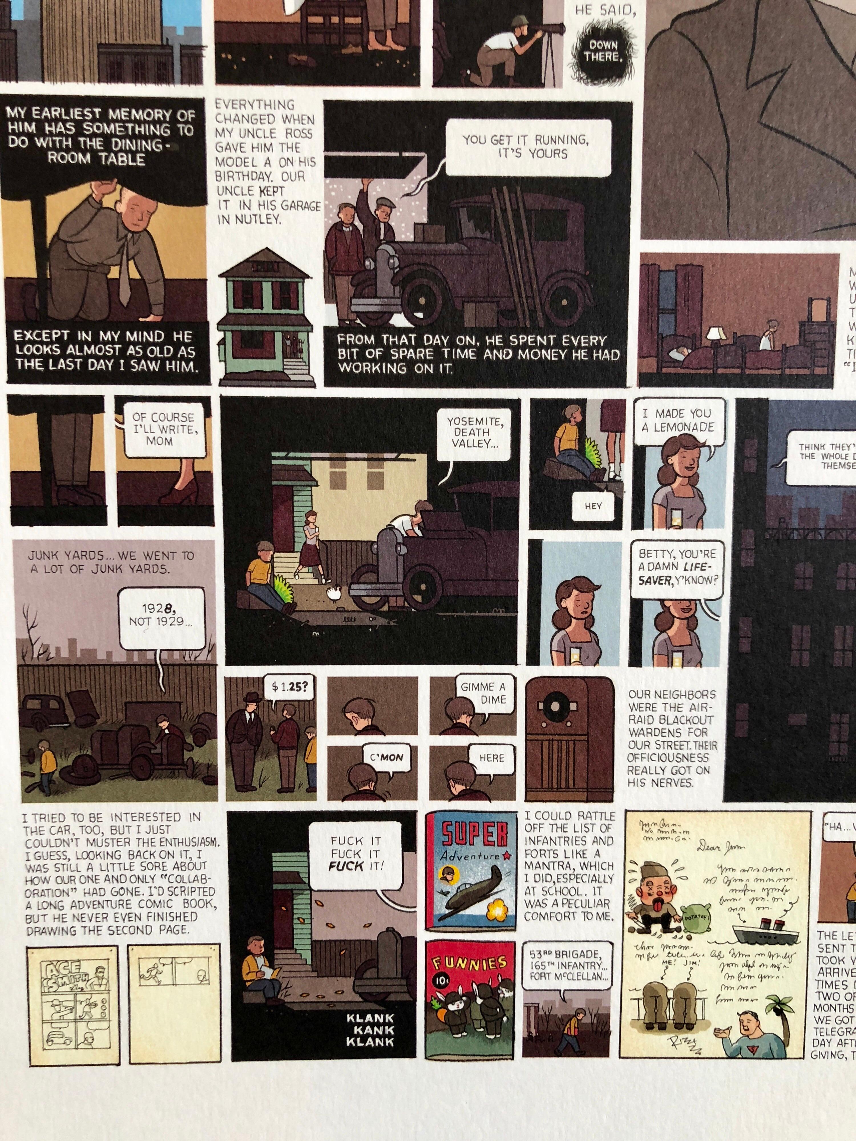 Chris Ware New Yorker Cartoonist Limited Edition Thanksgiving Print NYC 1