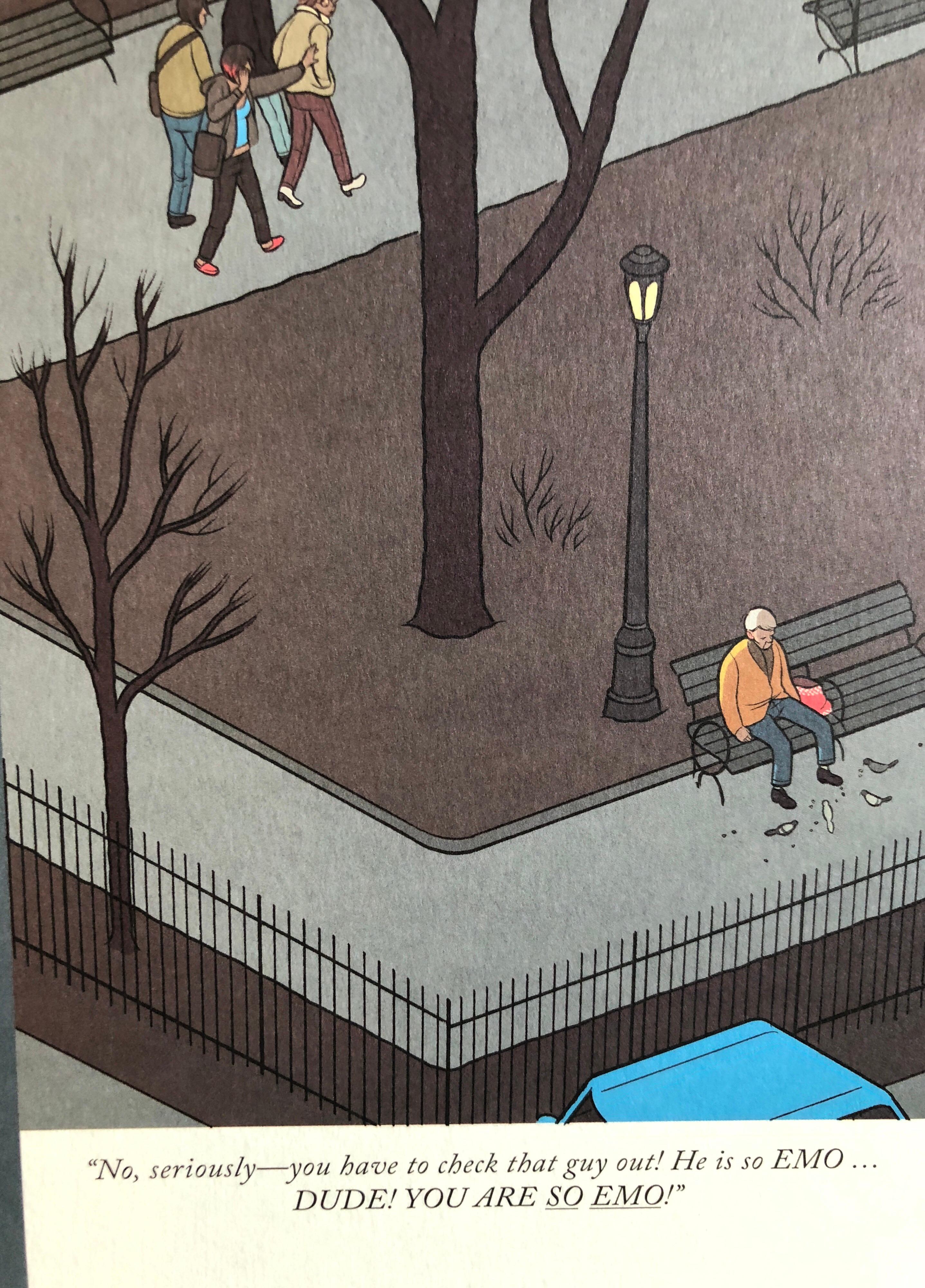 Chris Ware New Yorker Cartoonist Limited Edition Thanksgiving Print NYC For Sale 4