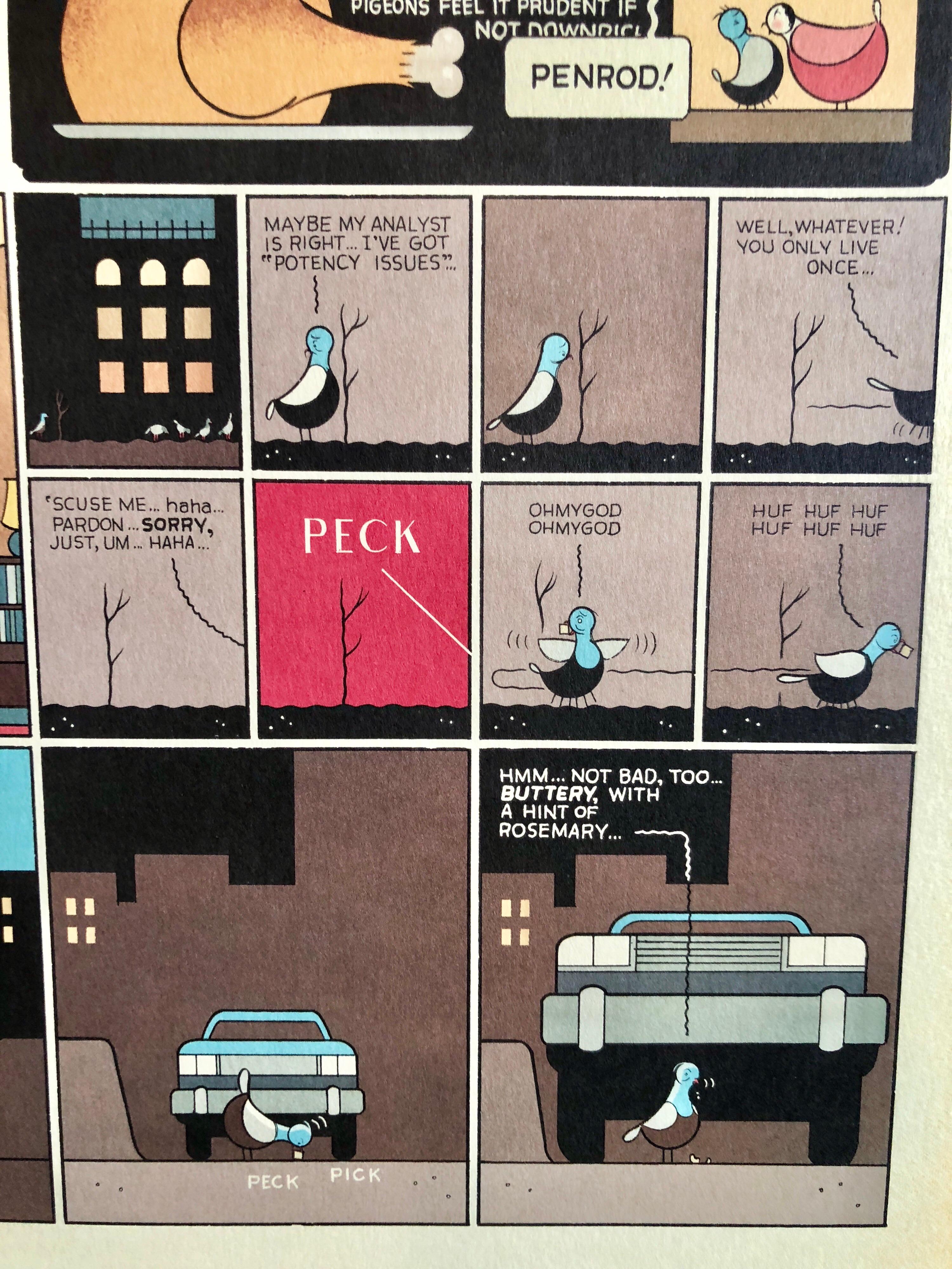 Chris Ware New Yorker Cartoonist Limited Edition Thanksgiving Print NYC For Sale 4