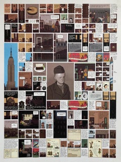 Chris Ware New Yorker Cartoonist - Édition limitée du tirage Thanksgiving NYC