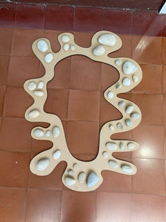 Chris Wolston CUSTOM Aluminum Star Man Mirror (for Colette)