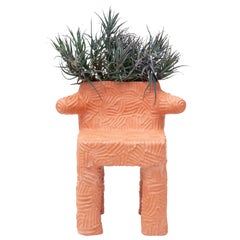 Chris Wolston Terracotta "Magdalena Plant Chair"