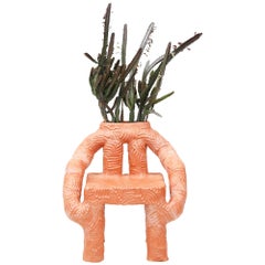 Chris Wolston Terracotta Plant Chair "Tanza"
