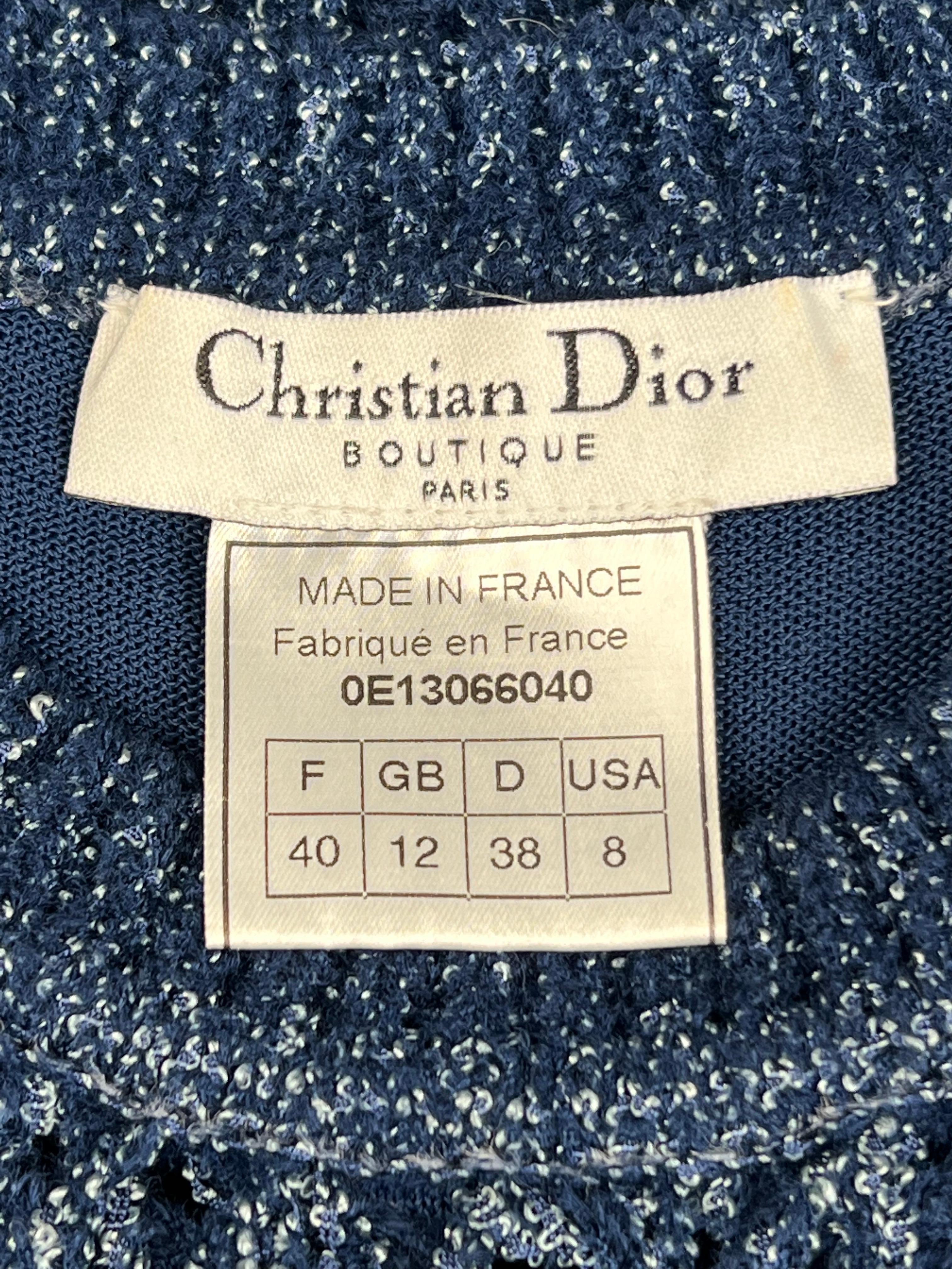 Chrisitan Dior by John Galliano Frühjahr 2000 Kleid für Damen oder Herren im Angebot
