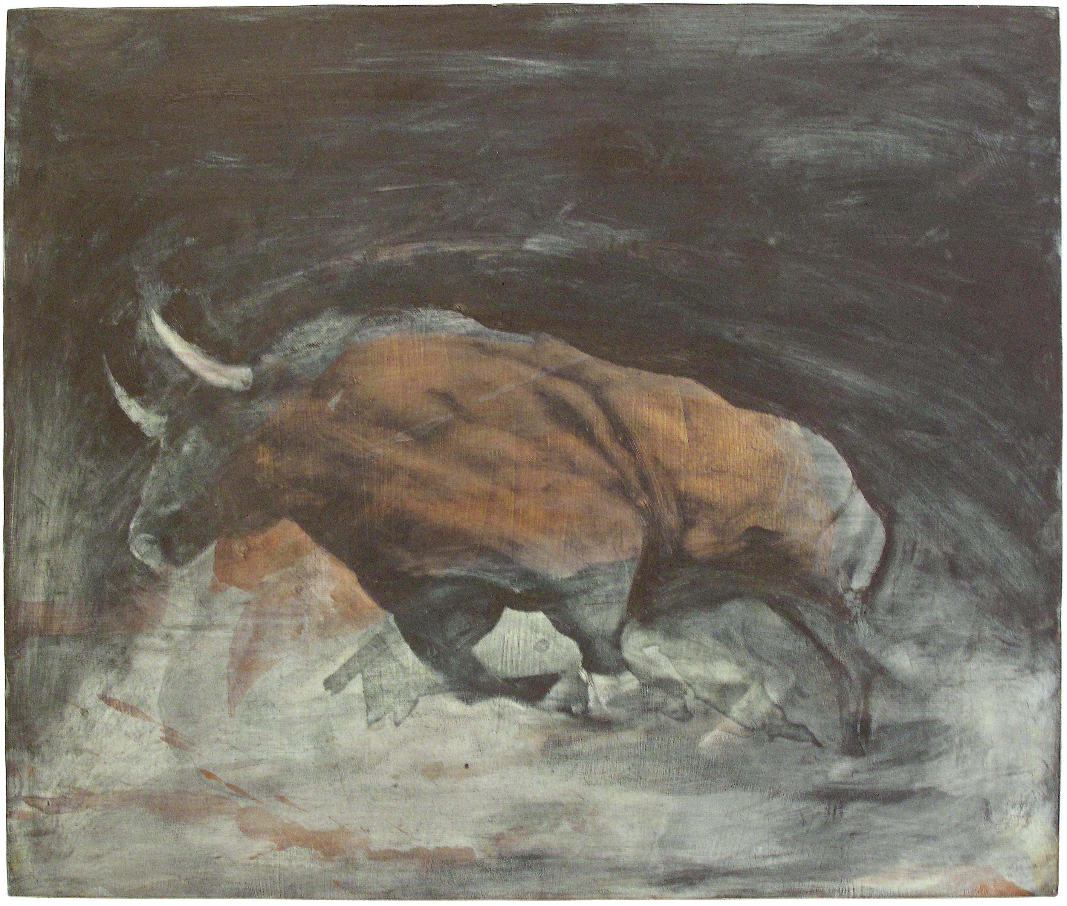 Chrissy Dolan Terrasi Animal Painting - Toro Toro