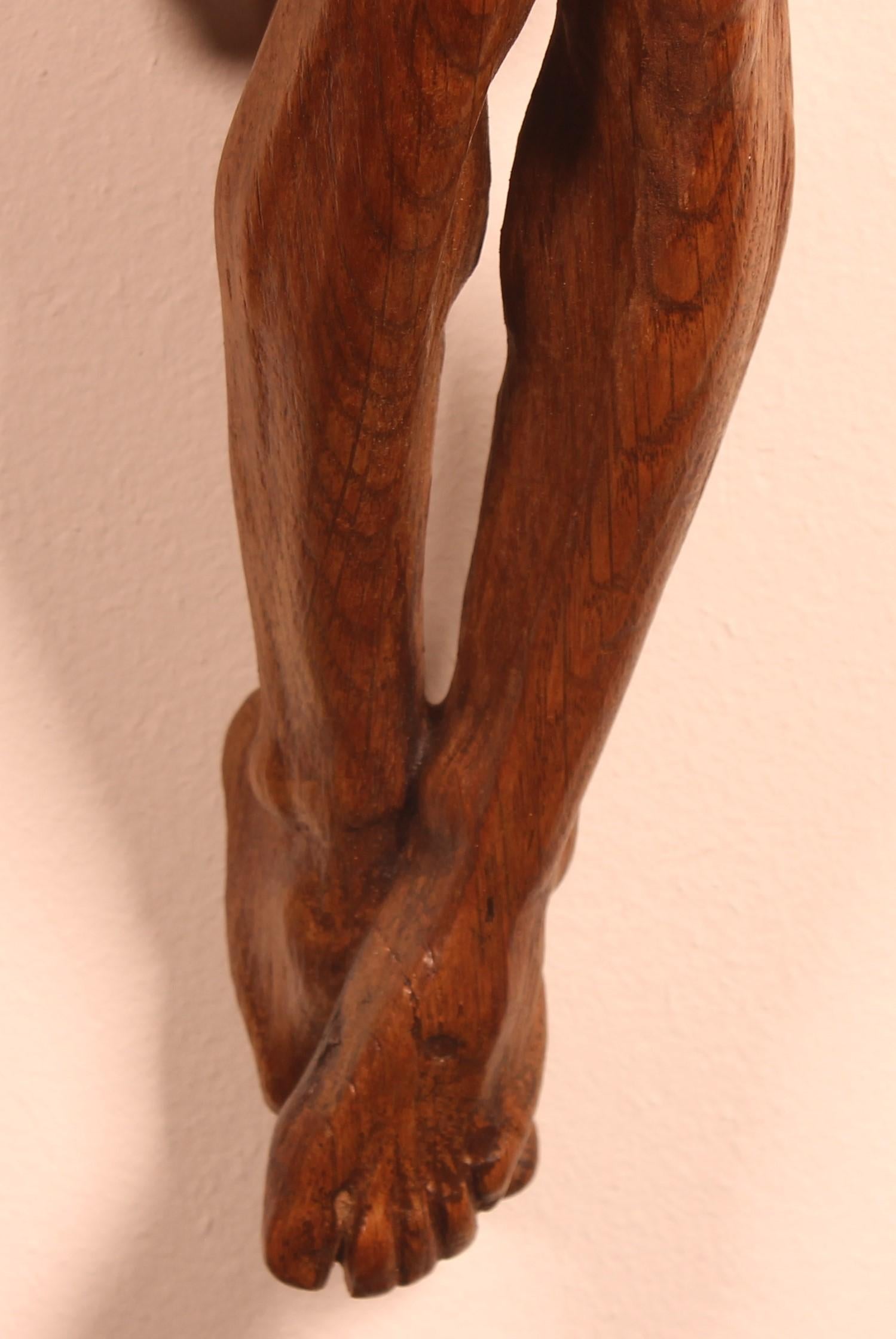 18th Century and Earlier Christ 18 ° Century in Oak, France For Sale