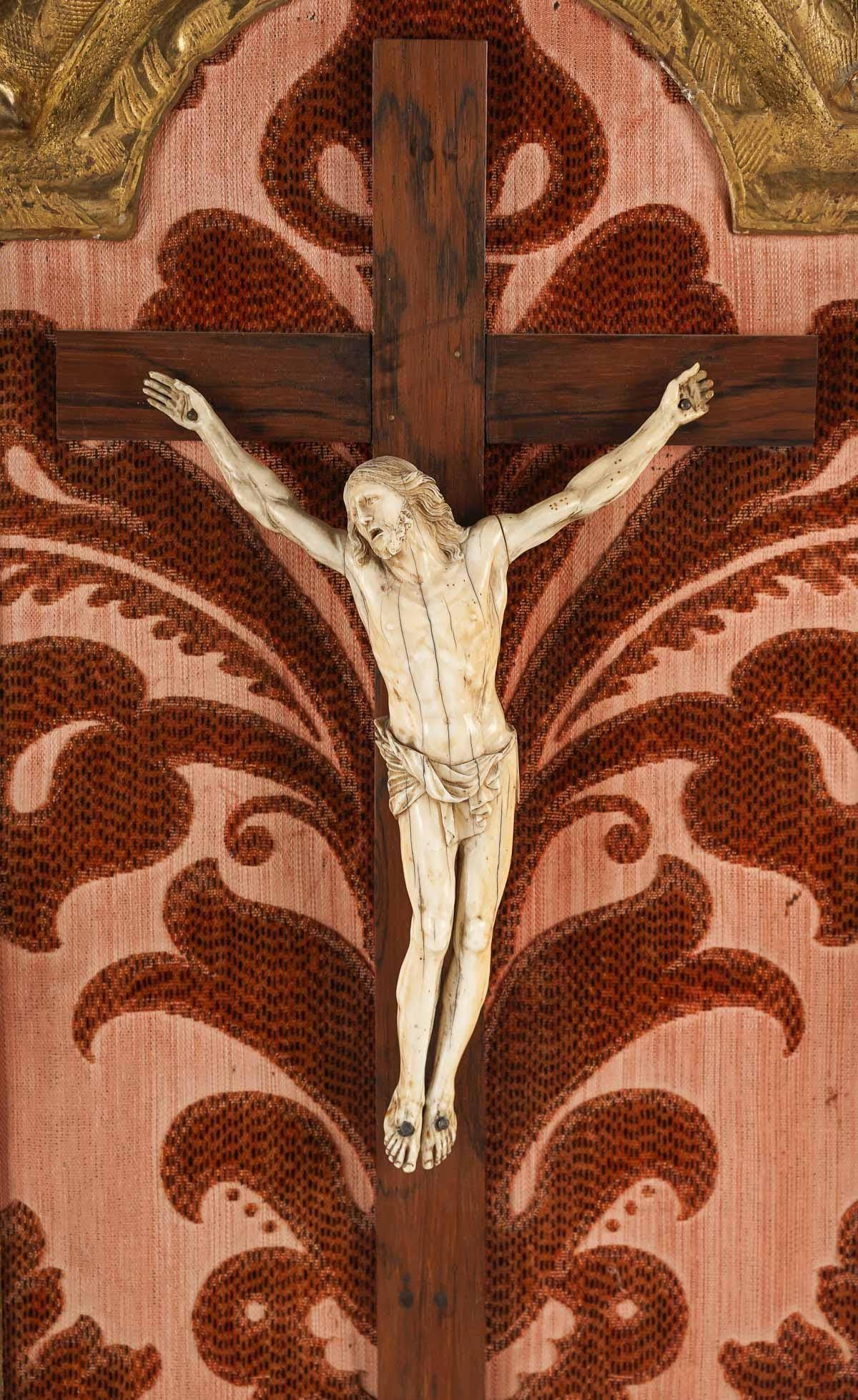 Christ, 18e siècle Bon état - En vente à Saint-Ouen, FR