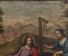 Christ and the Samaritan Woman at Jacob's Well - European School - 18th Century