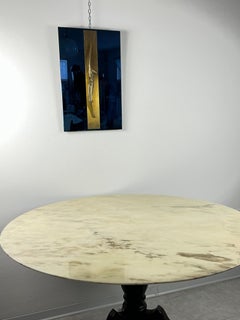 Christ, Brass and Colored Mirror, Italy, 1970s