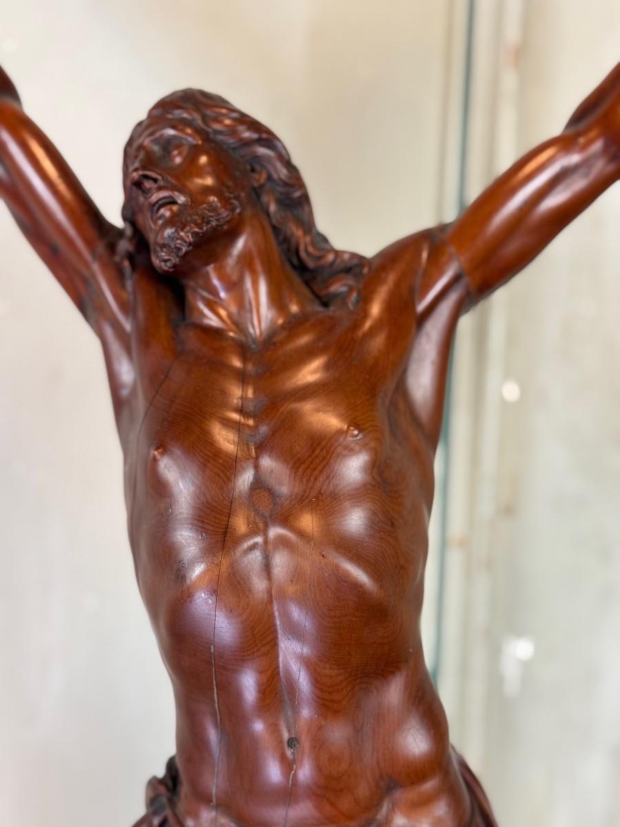 Legno massiccio Christ En Buis, 17th Century Flanders in vendita