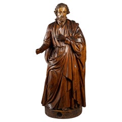 Christ, Important Carving, 18th Century