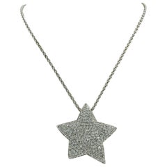 CHRIST - Collar con colgante de topacio y diamantes talla brillante Oro 18k