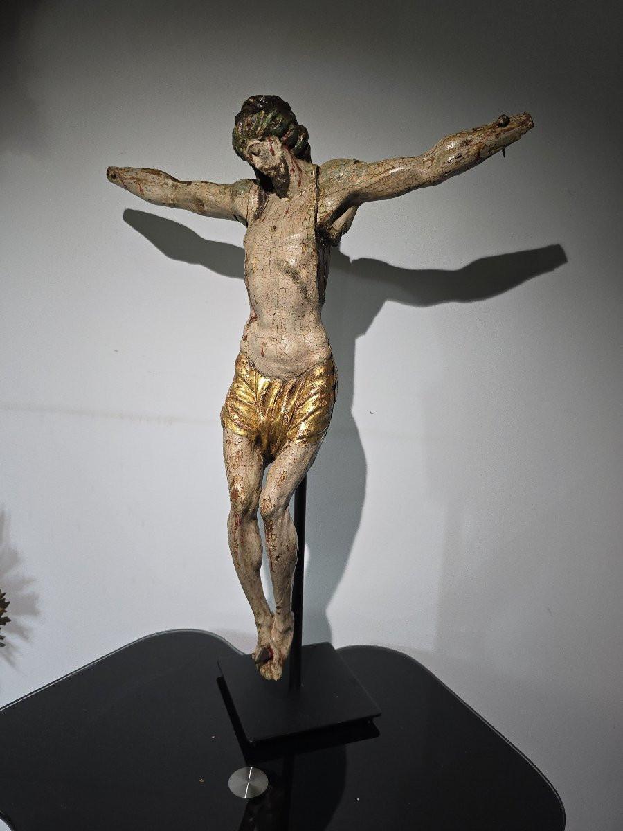 Christ en croix - Fin du XVe siècle, La Rioja (Espagne) en vente 2