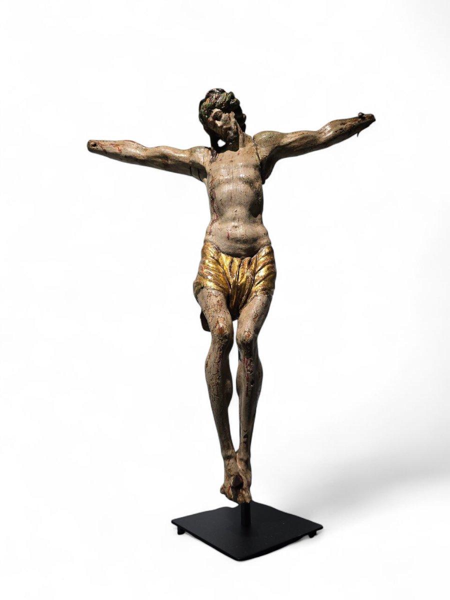 Christ en croix - Fin du XVe siècle, La Rioja (Espagne) en vente 4
