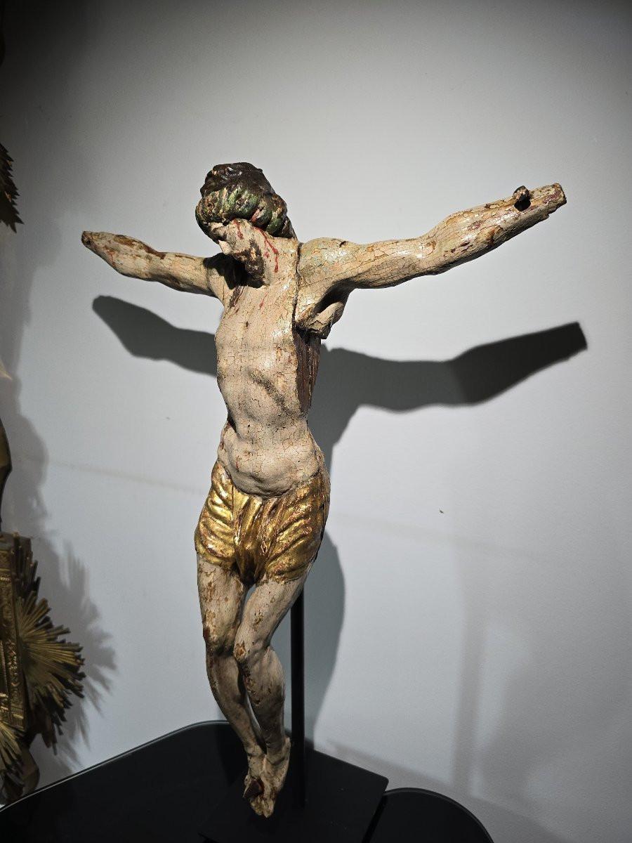 Christ en croix - Fin du XVe siècle, La Rioja (Espagne) Bon état - En vente à Madrid, ES