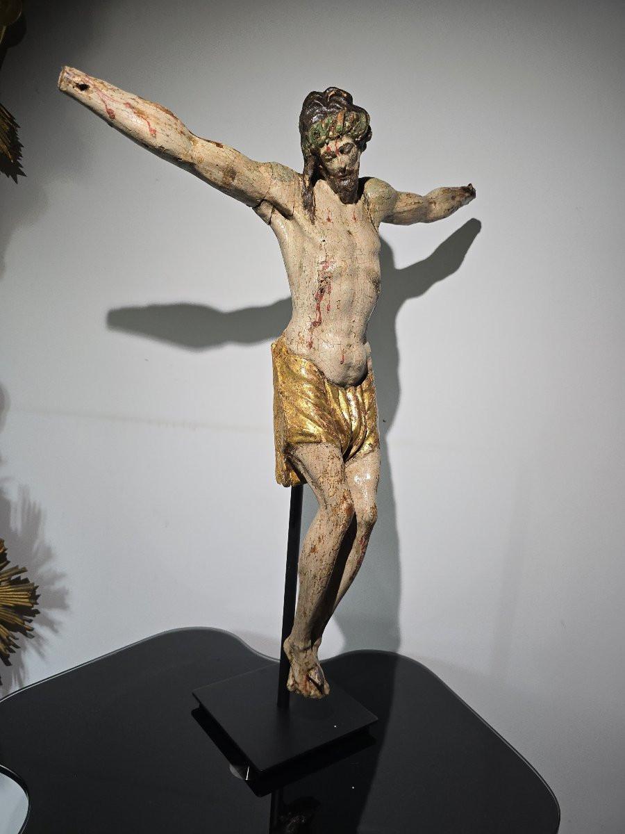 XVIIIe siècle et antérieur Christ en croix - Fin du XVe siècle, La Rioja (Espagne) en vente