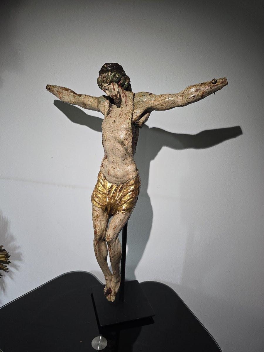 Christ en croix - Fin du XVe siècle, La Rioja (Espagne) en vente 1