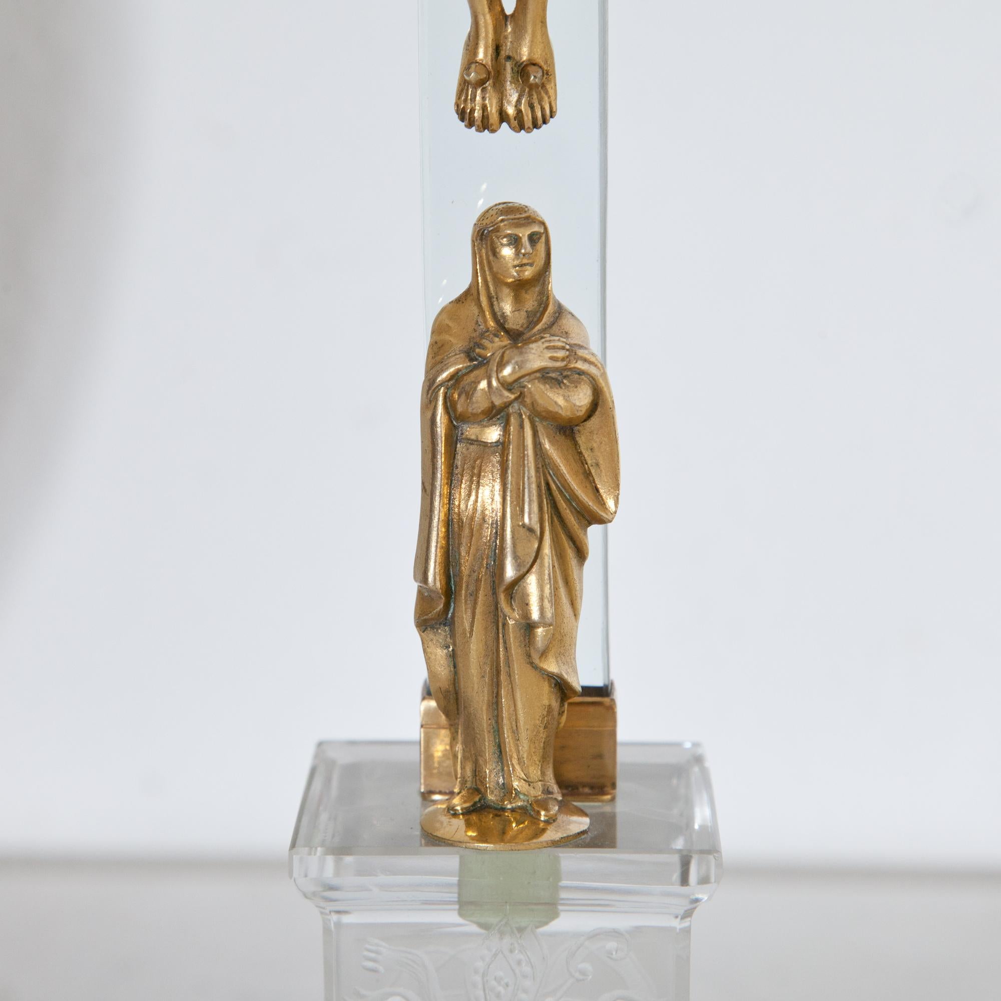18th Century and Earlier Christ on the Cross with Mary, 18th Century