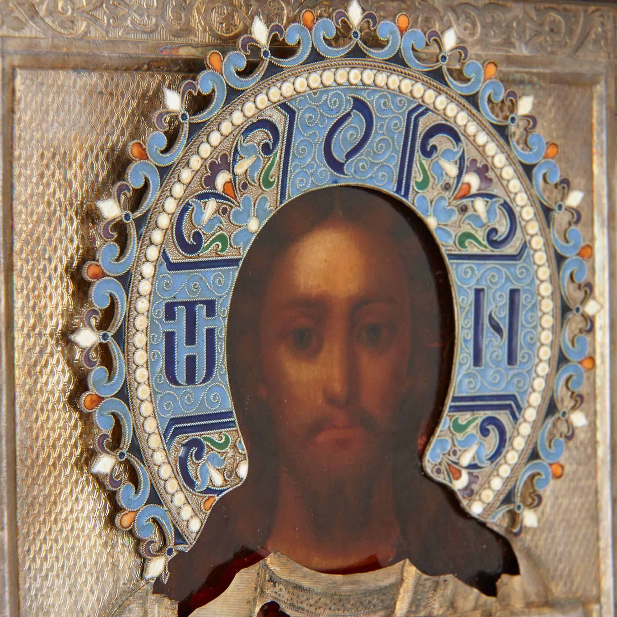 russian icon of christ