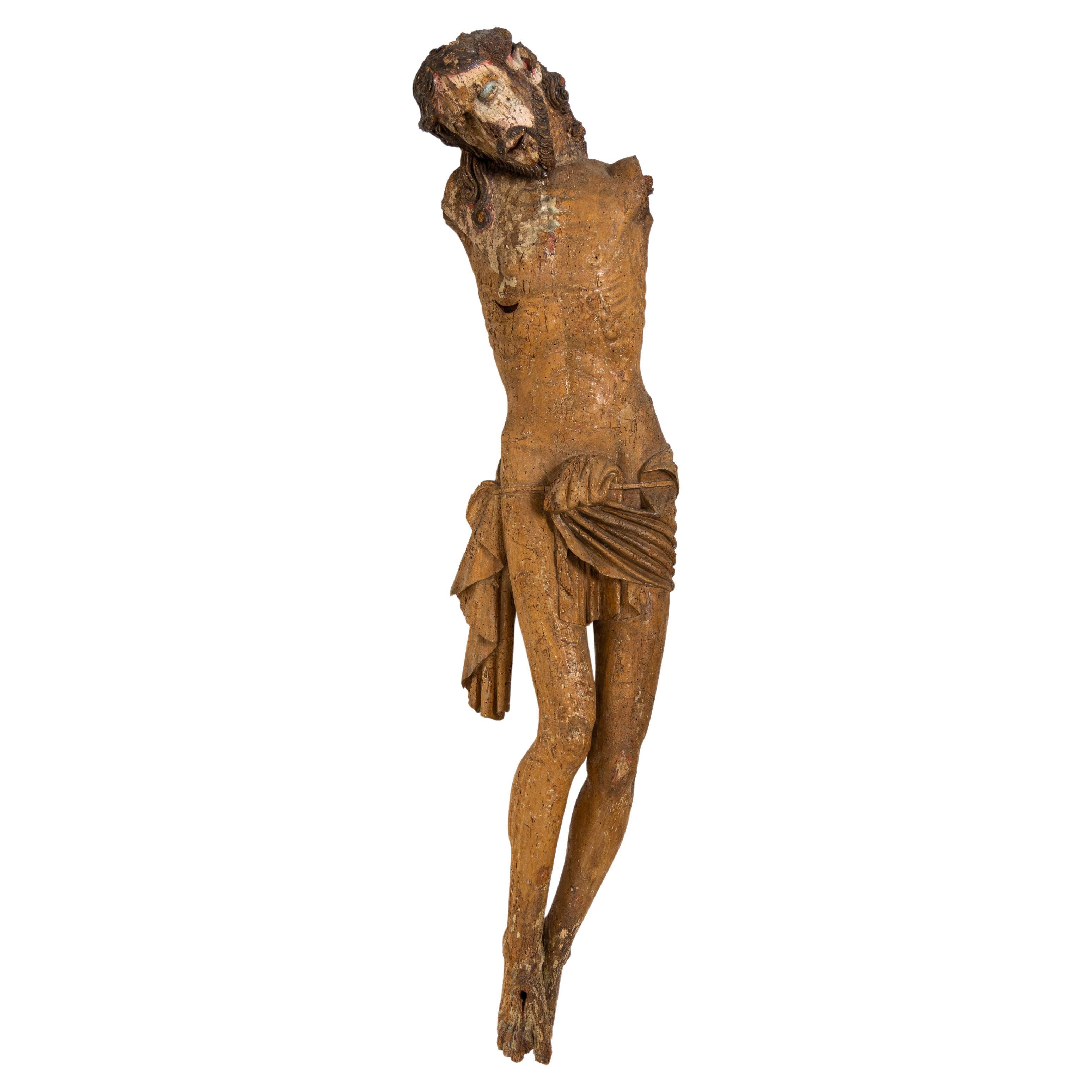 Christ Sculpture, 17th Century For Sale