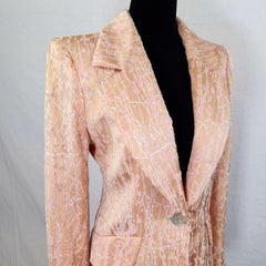 Christan Lacroix elegante Jacke mit Stofftextur, 1990er Jahre vintage