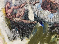 Hommage, Mischtechnik auf Leinwand