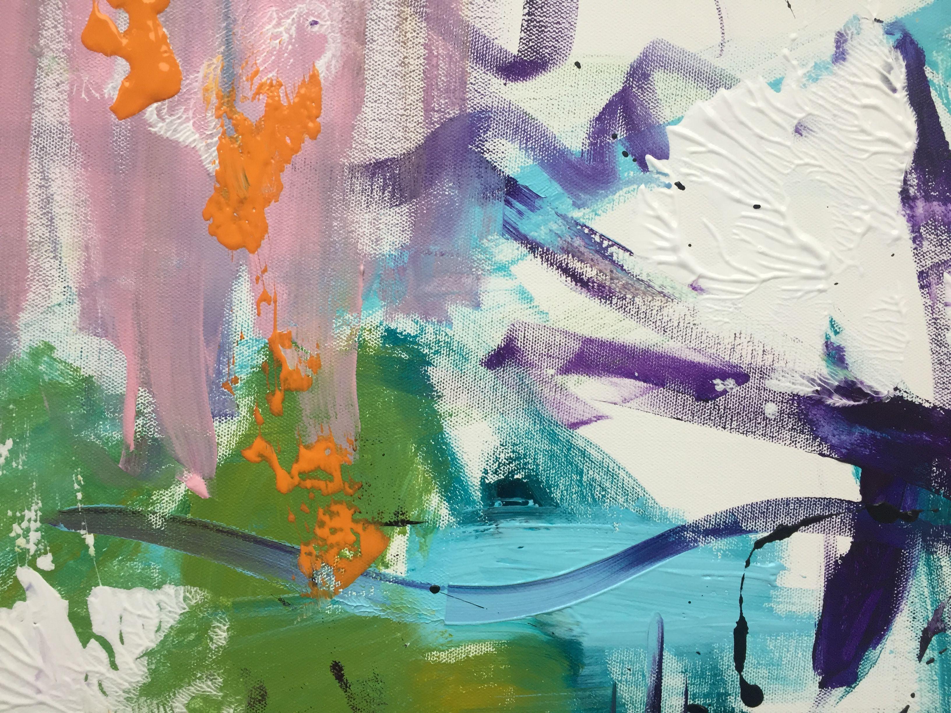 Un posto dove andare, Pittura, Acrilico su tela - Painting di Christel Haag