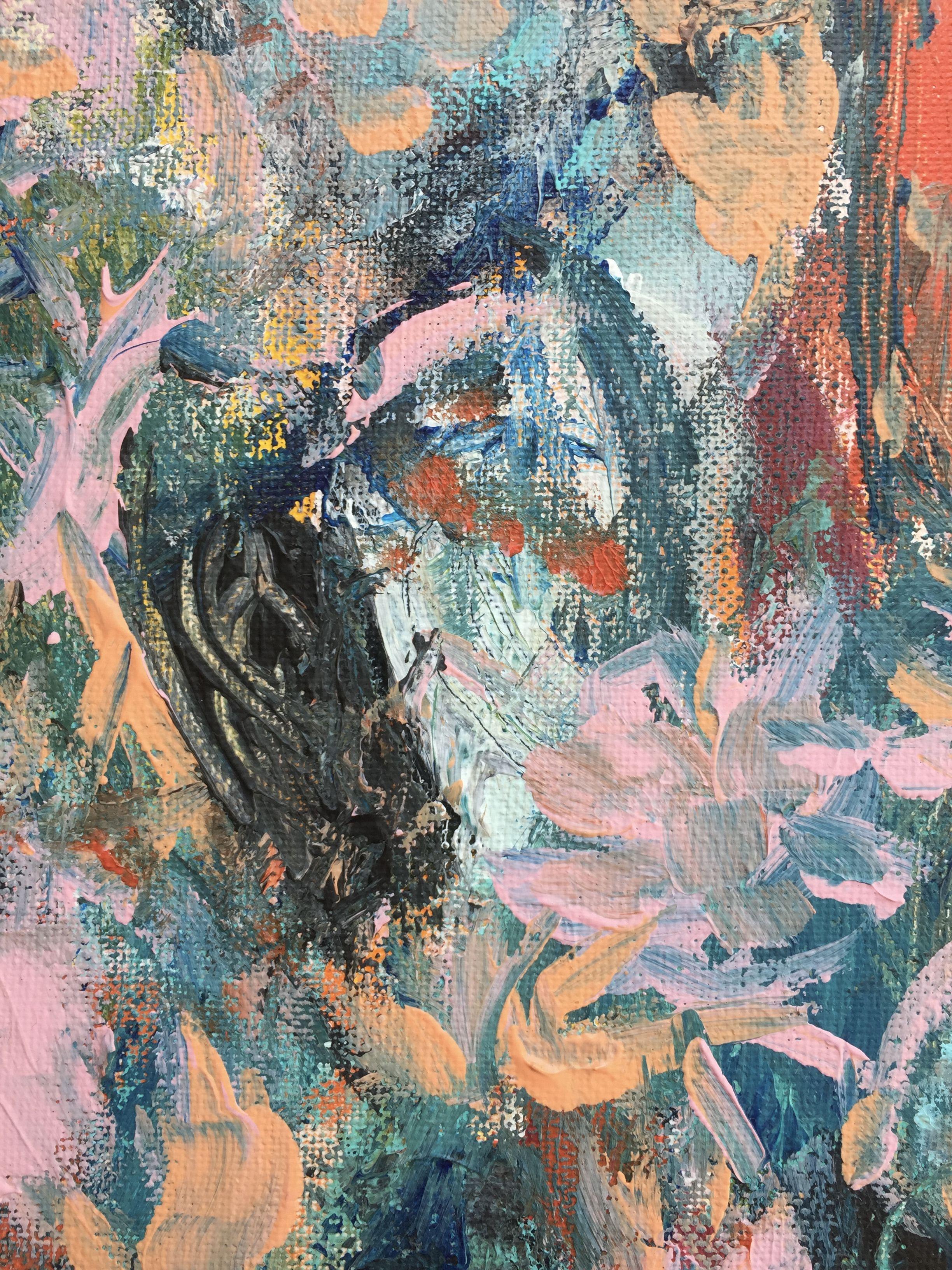 Un giorno d'estate, Pittura, Acrilico su tela - Painting Contemporaneo di Christel Haag
