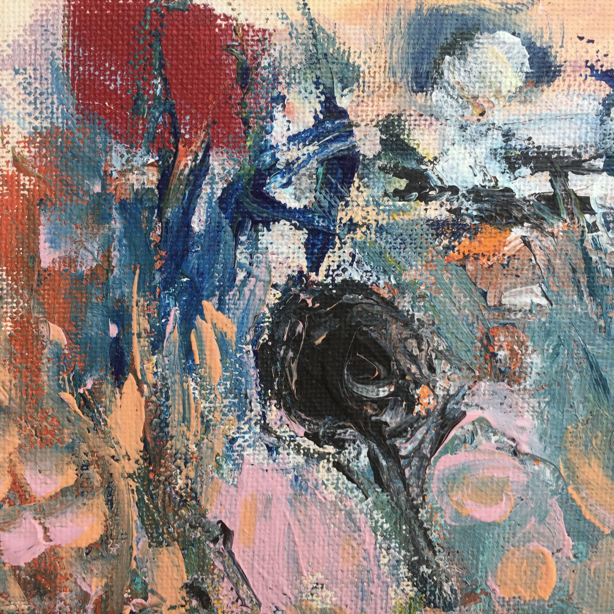 Un giorno d'estate, Pittura, Acrilico su tela in vendita 1