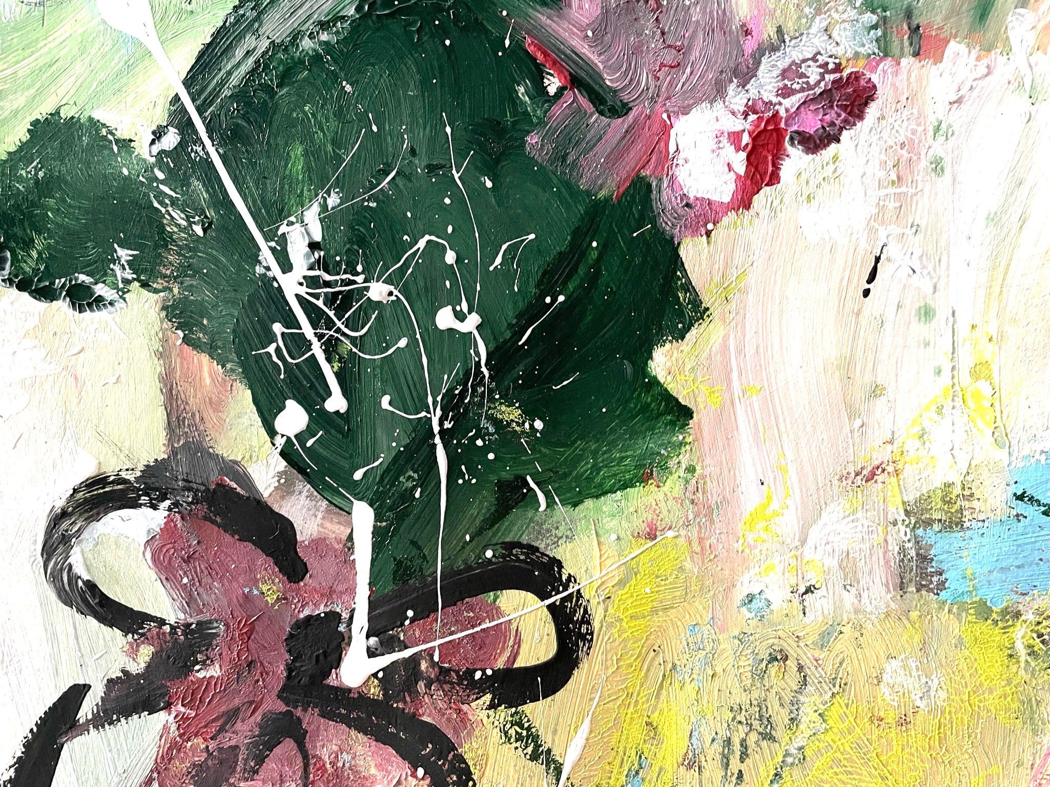 AMORE, Gemälde, Acryl auf Papier (Zeitgenössisch), Painting, von Christel Haag