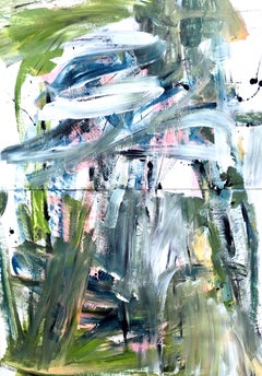 Are You Ready (Diptych), Painting, Acrylic on Paper