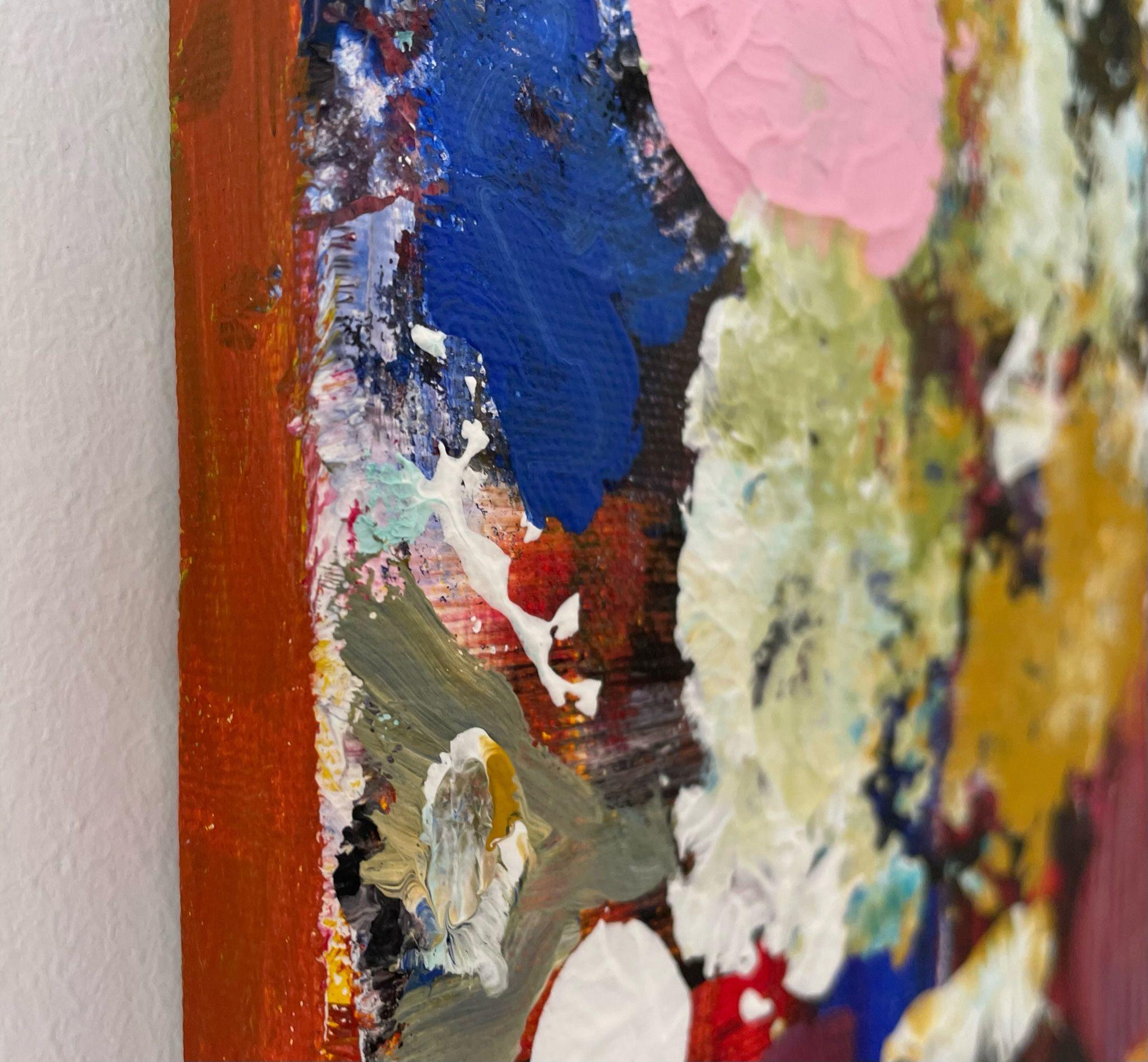 Telefono per bambini, Pittura, Acrilico su tela - Painting Contemporaneo di Christel Haag