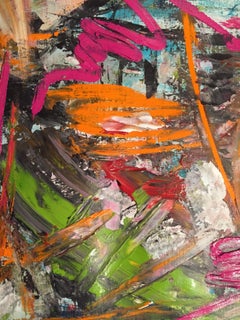Be Strong, Gemälde, Acryl auf Papier