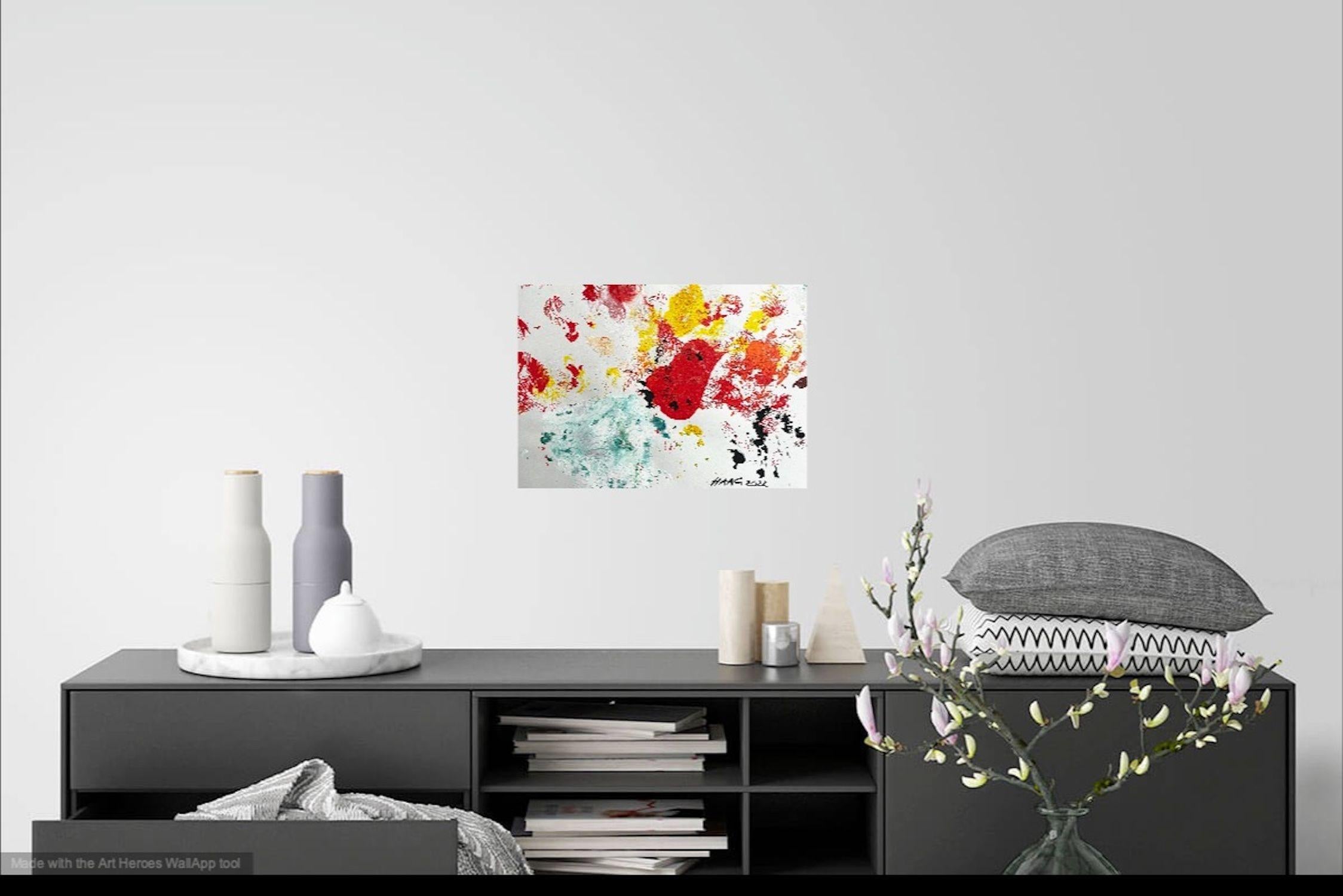 Birdy 2, Pintura, Acrílico sobre papel en venta 1