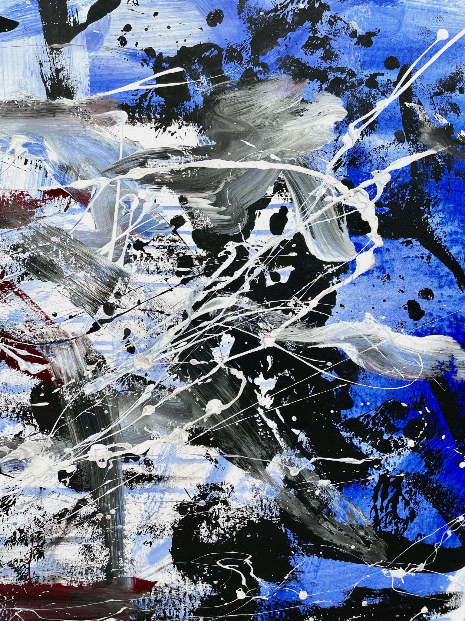 Carta, Pittura, Acrilico su carta in vendita 2