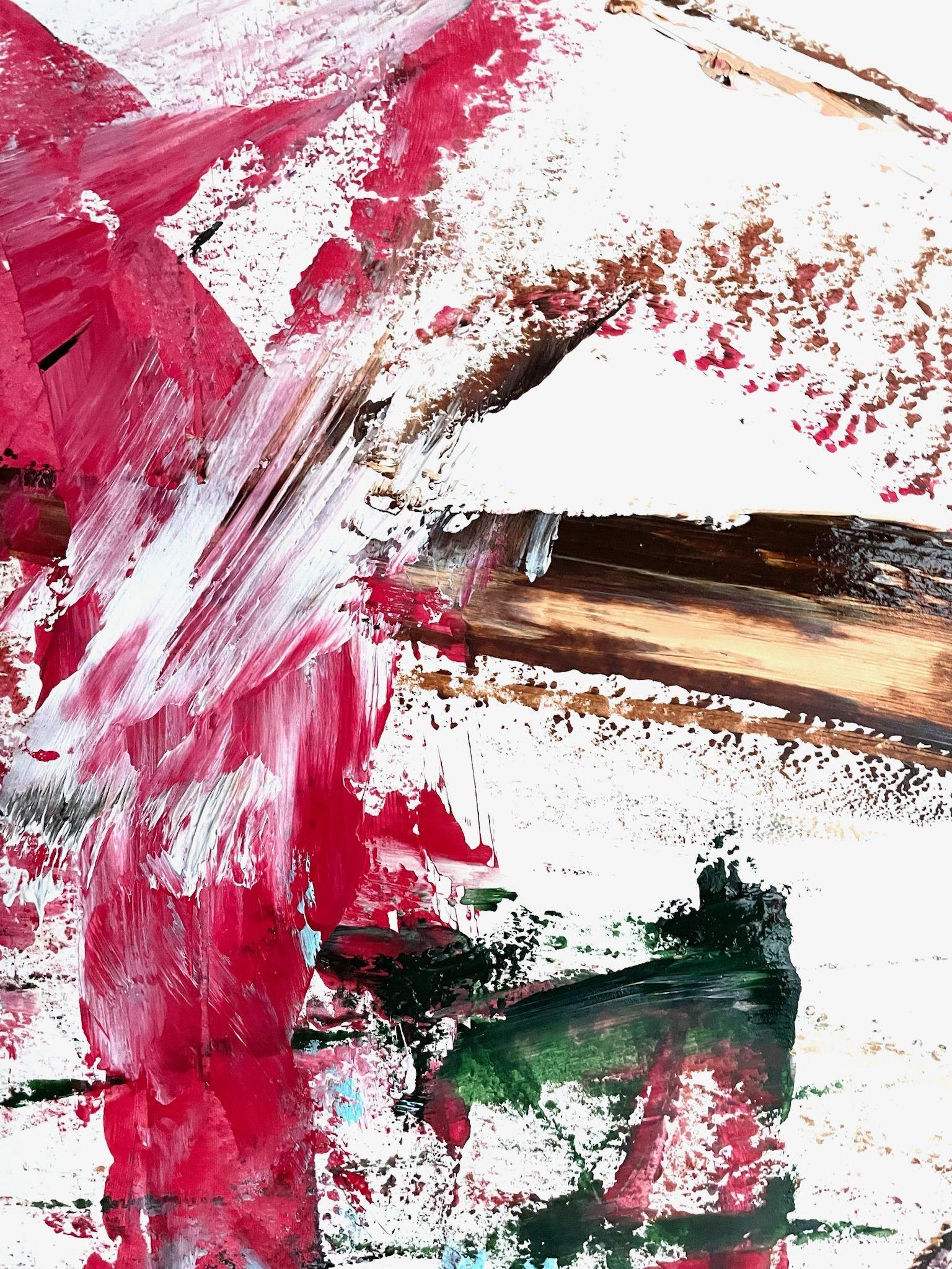 Born To Run, Pittura, Acrilico su carta - Painting Contemporaneo di Christel Haag