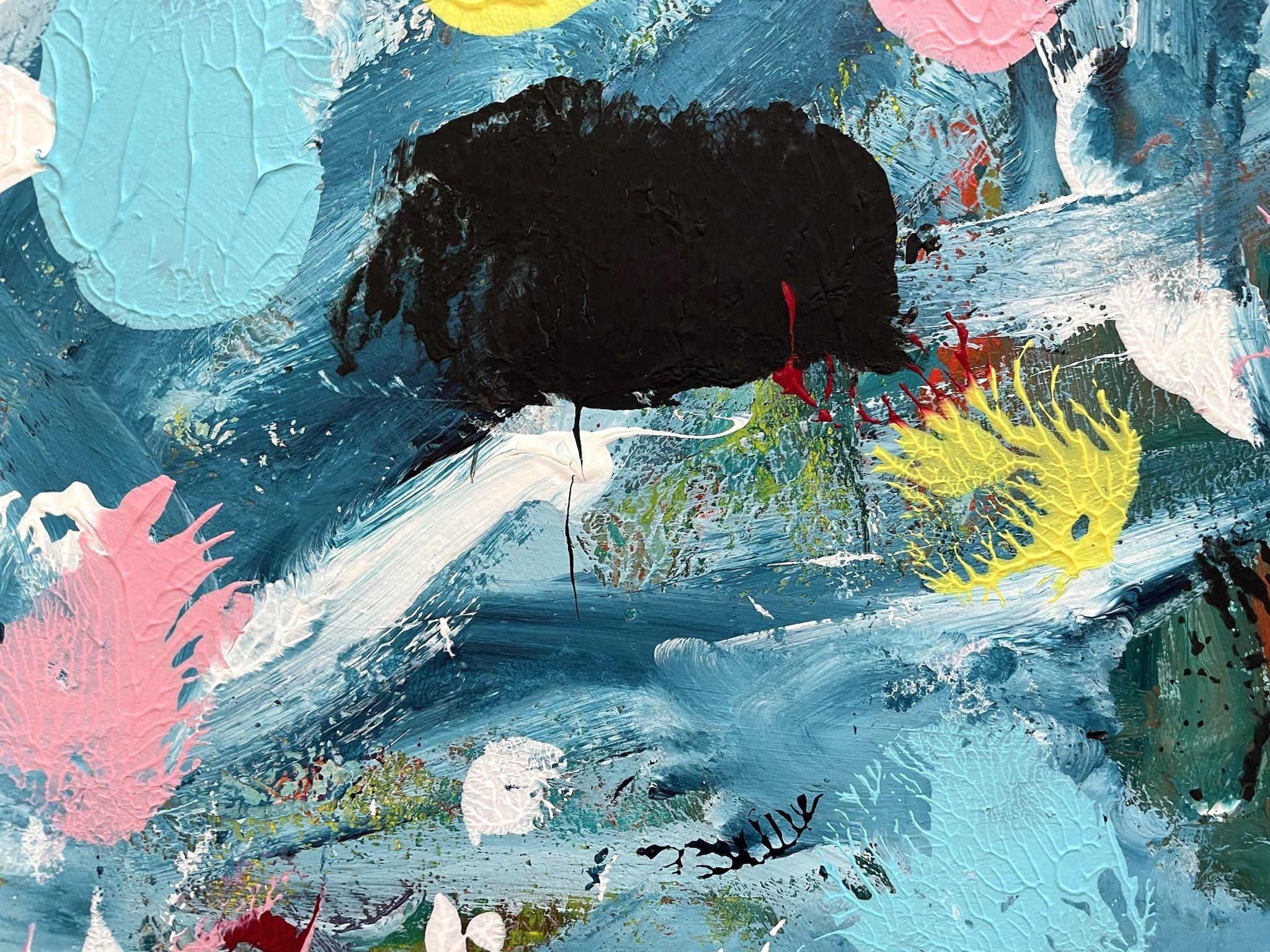 Bundle of Energy, peinture, acrylique sur papier en vente 1