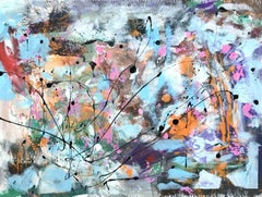Amor de mariposa, Pintura, Acrílico sobre papel