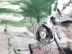 Captured in his Thoughts, Painting, Acrylic on Paper