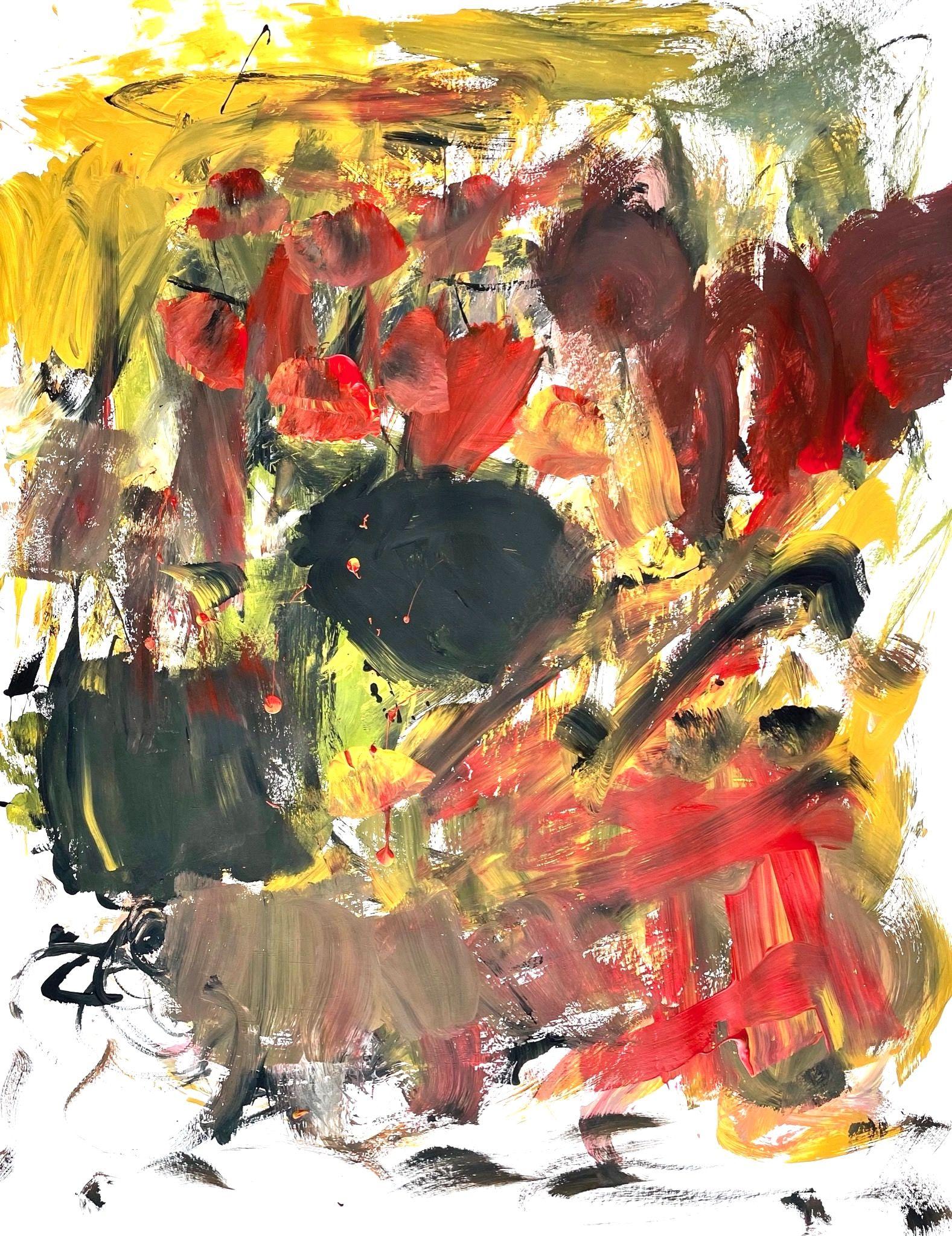 Próximo otoño, Pintura, Acrílico sobre papel - Painting de Christel Haag