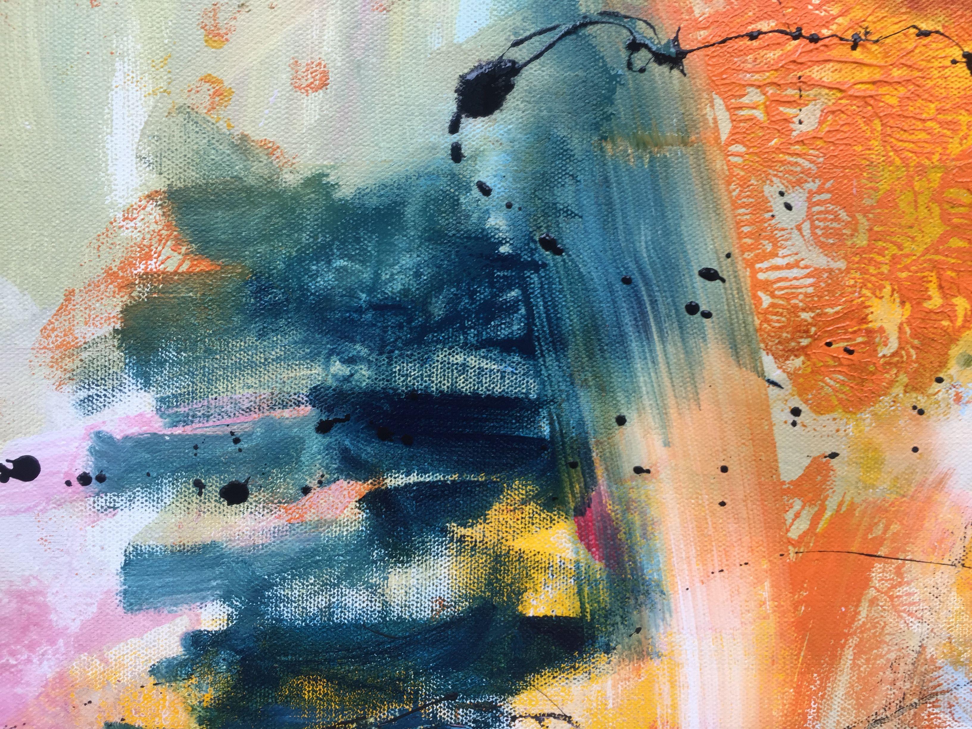 Die Leichtigkeit des Sommers, Pittura, Acrilico su tela in vendita 1