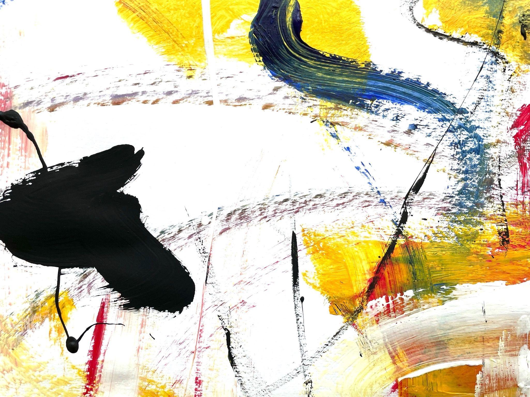 Die Magie des Lebens (Diptych), Painting, Acrylic on Paper 3